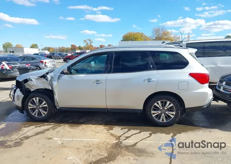 2017 Nissan Pathfinder Platinum/S/Sl/Sv from USA, damaged, VIN 5N1DR2MM5HC609297